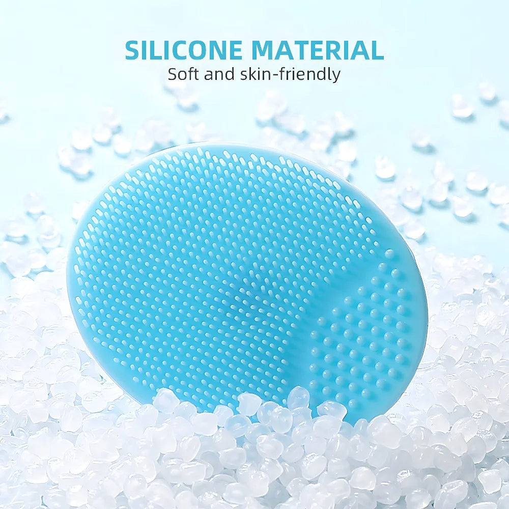 Soft Silicone Face Cleansing Brush Beauty Facial Washing Pad