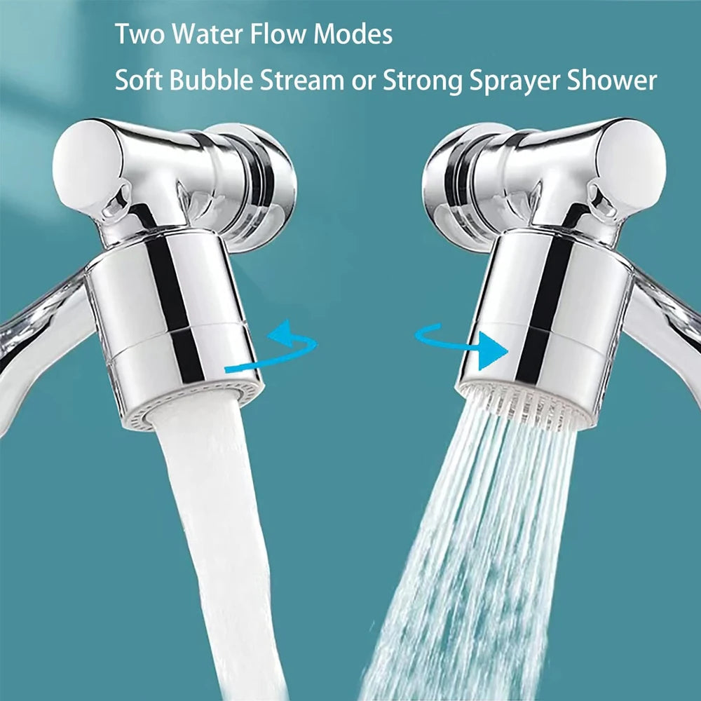 1080° Rotation Faucet Aerator Splash Dual Mode