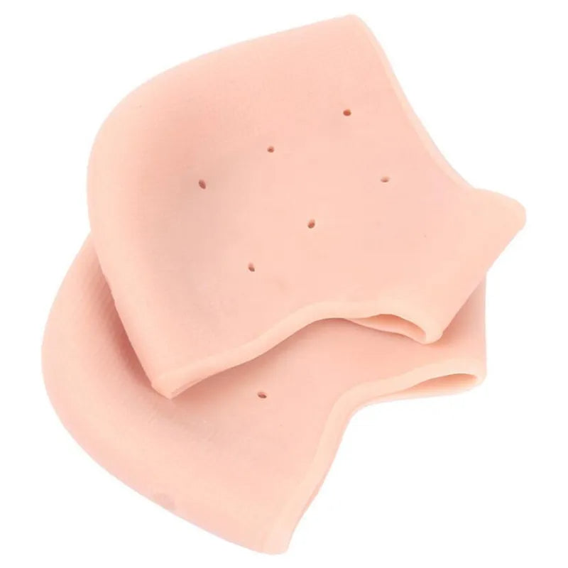 1Pair Silicone Moisturizing Heel Gel Feet Care Socks