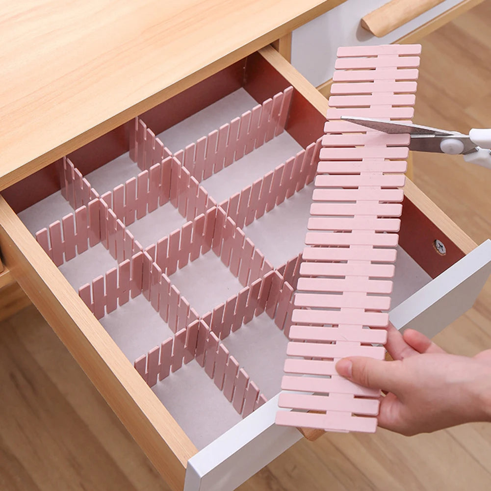 4Pcs Drawer Organizer