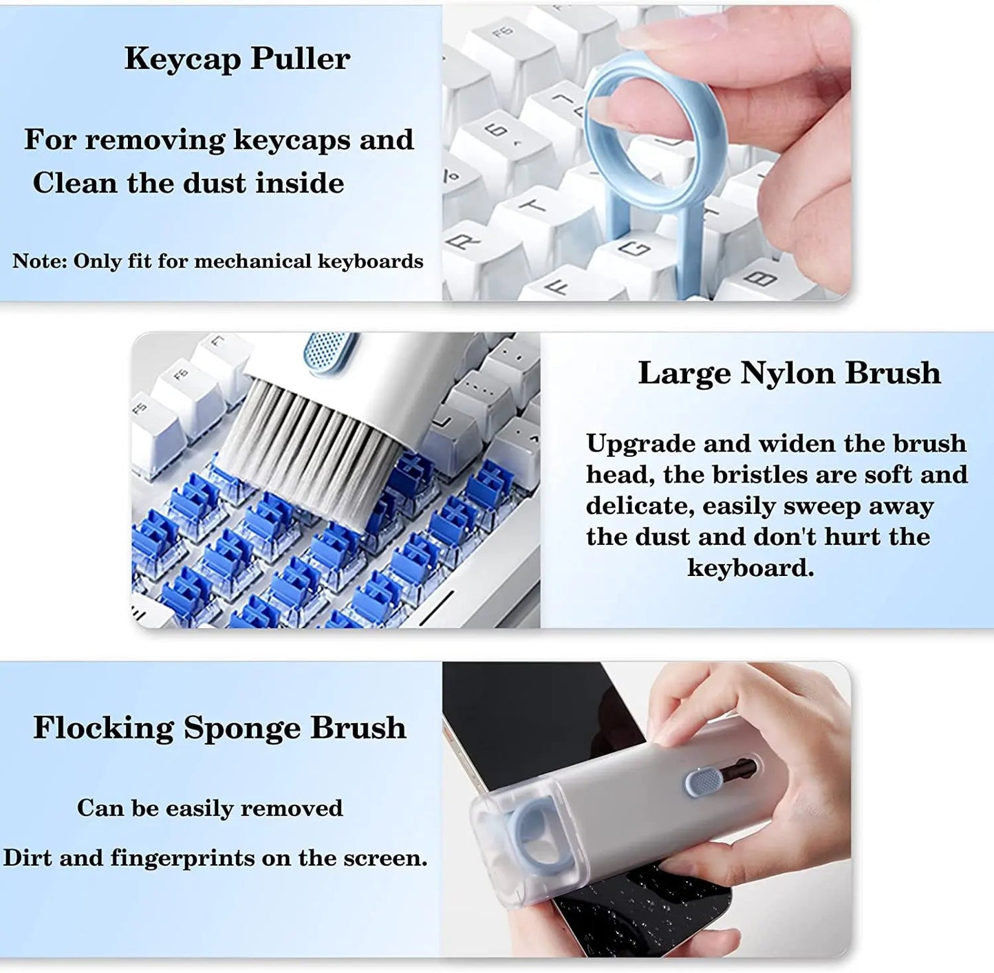 7 in 1 Computer Keyboard Clean Brush Kit