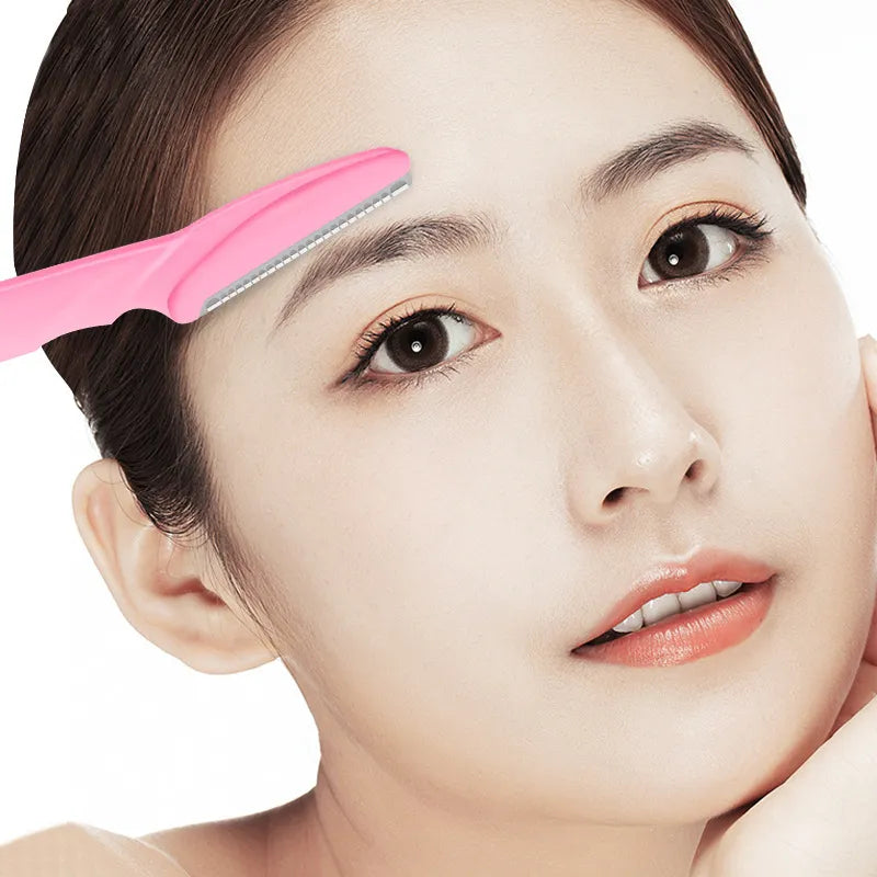 3Pcs Women's Razors Makeup Facial Eyebrow Lip Razor