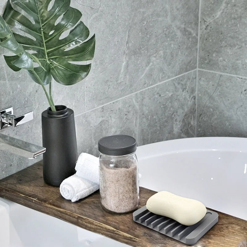 Bathroom Silicone Soap Dishes