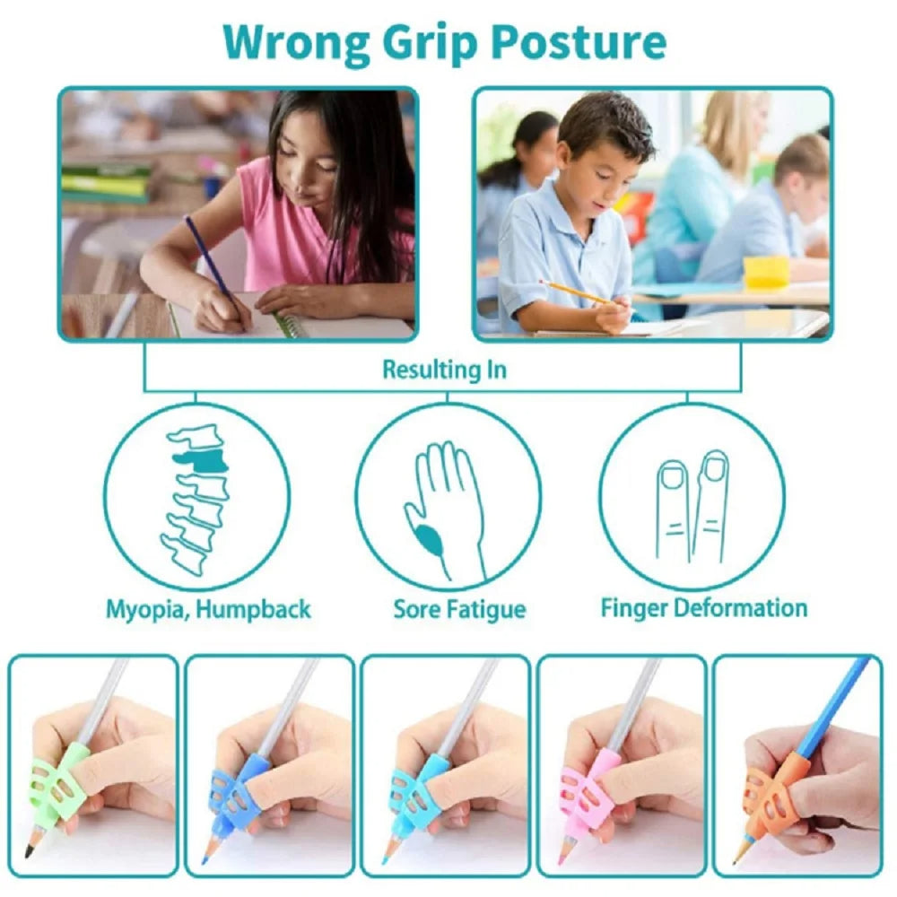 1Pc Silicone Pencil Holder
