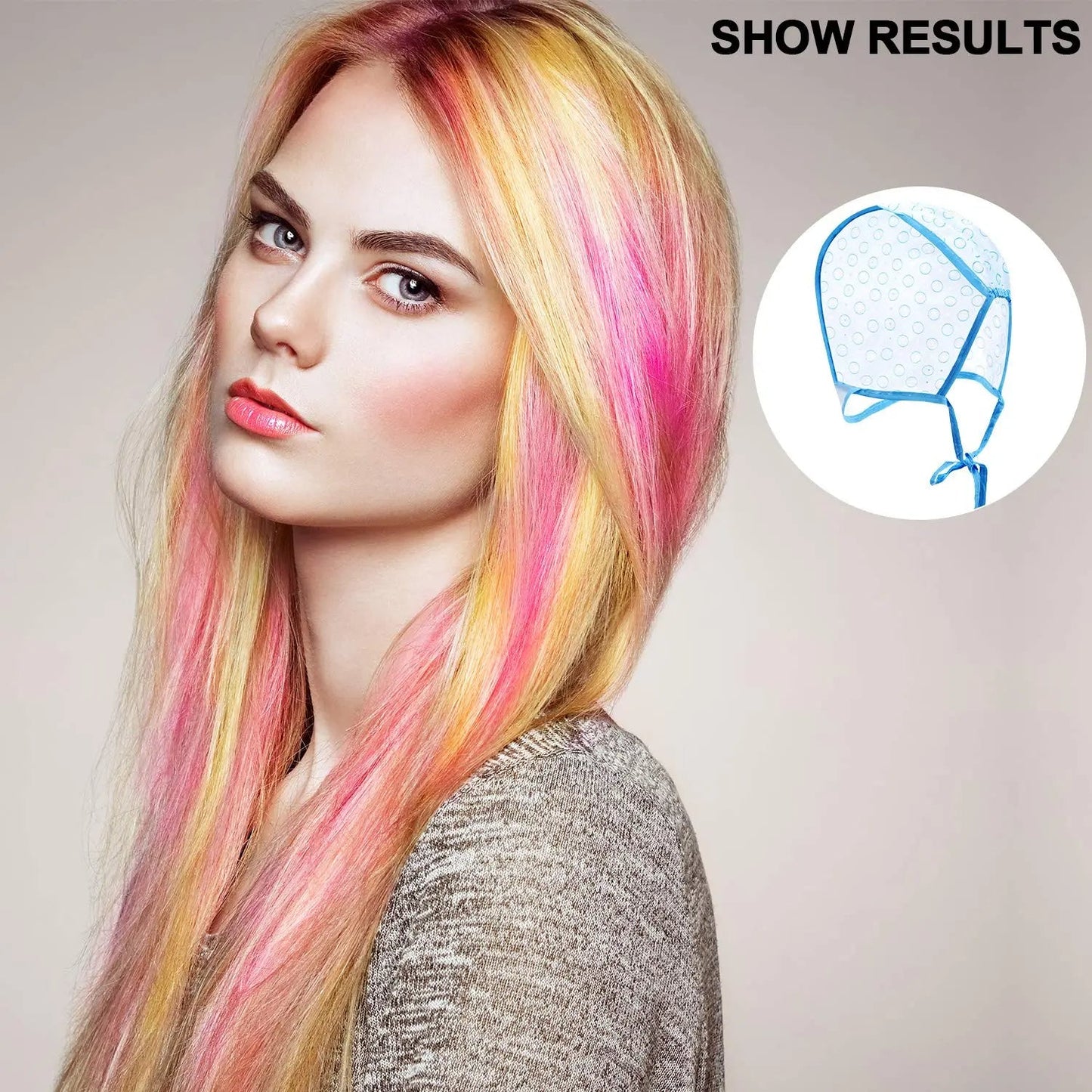 Hair Streaking Highlighting Tipping Frosting Cap With Hook