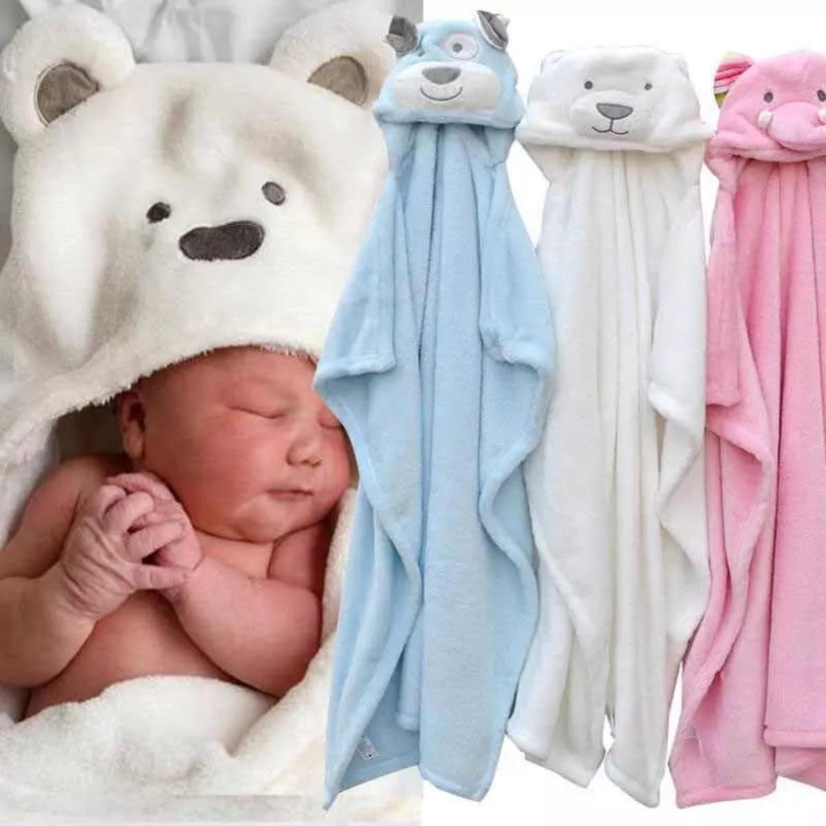 Baby Blanket Newborn Wrap Swaddling Cartoon Blanket Towel