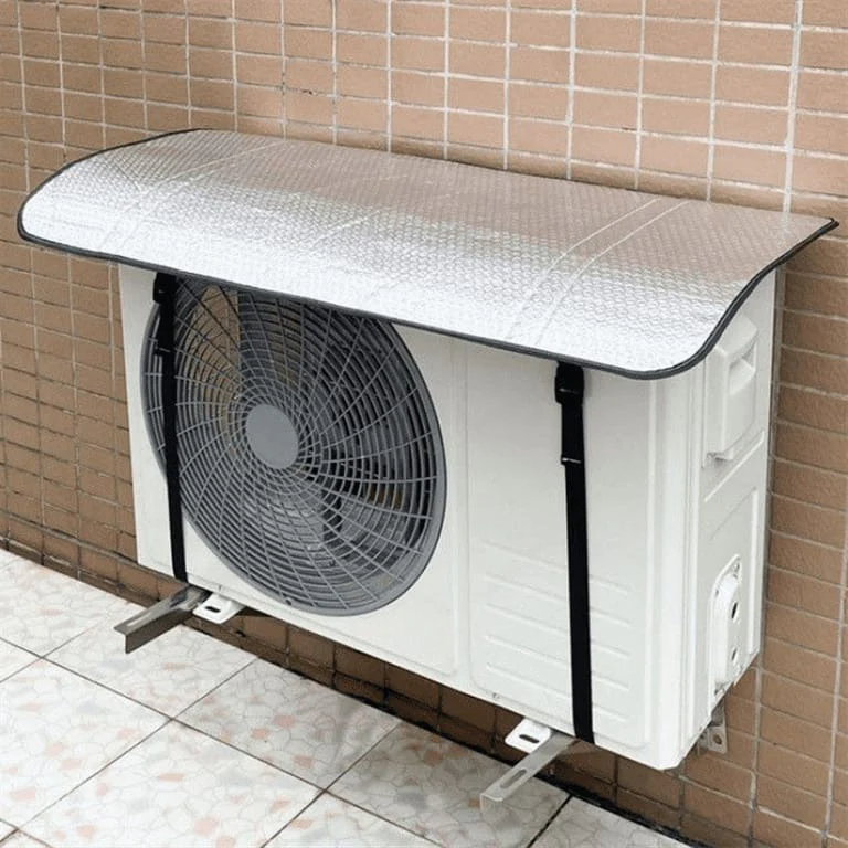Air Conditioner Protective Cover, Durable Window Air Conditioner Cover, Waterproof Outdoor Rain Cover, Outdoor Unit Cover 1 & 1.5 Ton