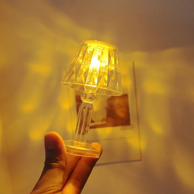 LED Diamond Mini Table Lamp Bedroom Decorative Table Lamp