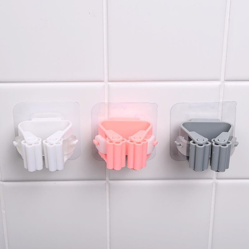 1 Pc Wall Mop Holder Broom Hook