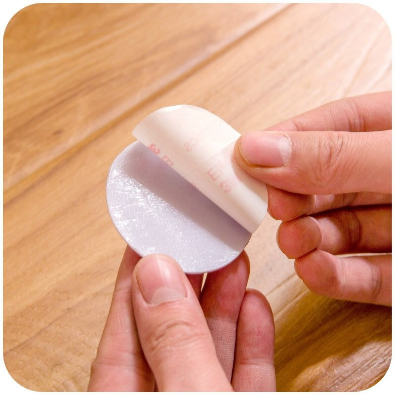 2pcs Self Adhesive Rubber Door Protector
