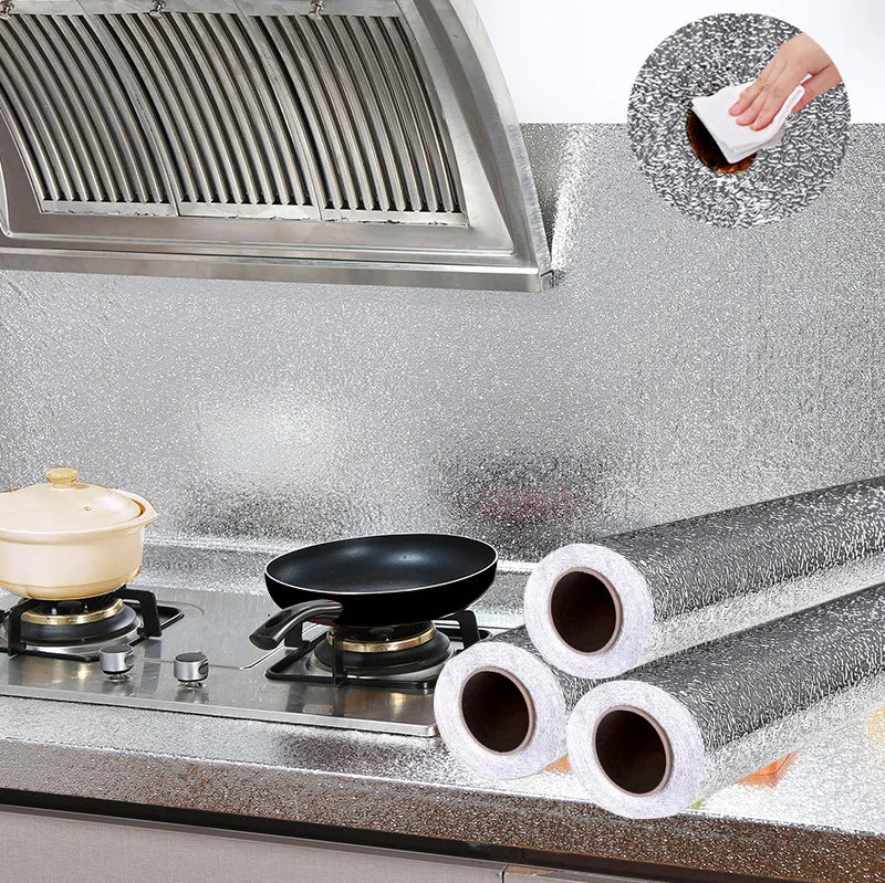 Aluminium Foil Sticker Silver