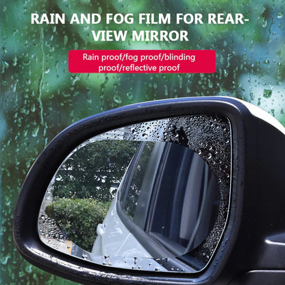 2pcs 100*150mm Car Rearview Mirror Rainproof Film Anti Fog