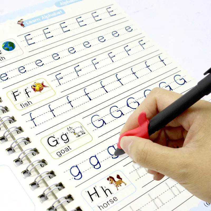 Sank Reusable Practice Copybook for Kids Writing Practice Book