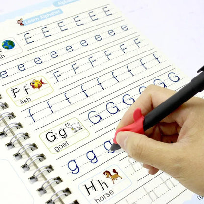 Sank Reusable Practice Copybook for Kids Writing Practice Book
