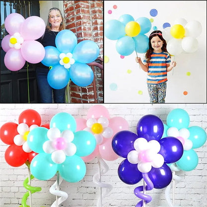 6Pcs Flower Shape Balloon Clip