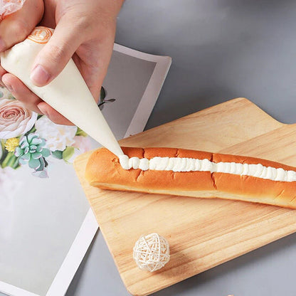 25Pcs Disposable Pastry Icing Bag Cake Decorating All Size nozzles Pastry Bags