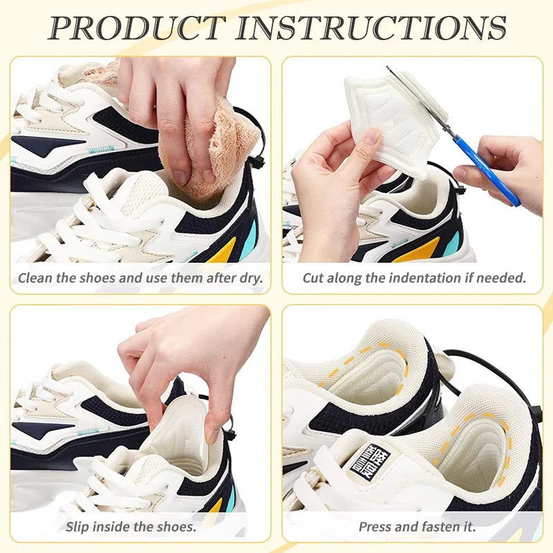 2 Pcs Insoles Patch Heel Pads