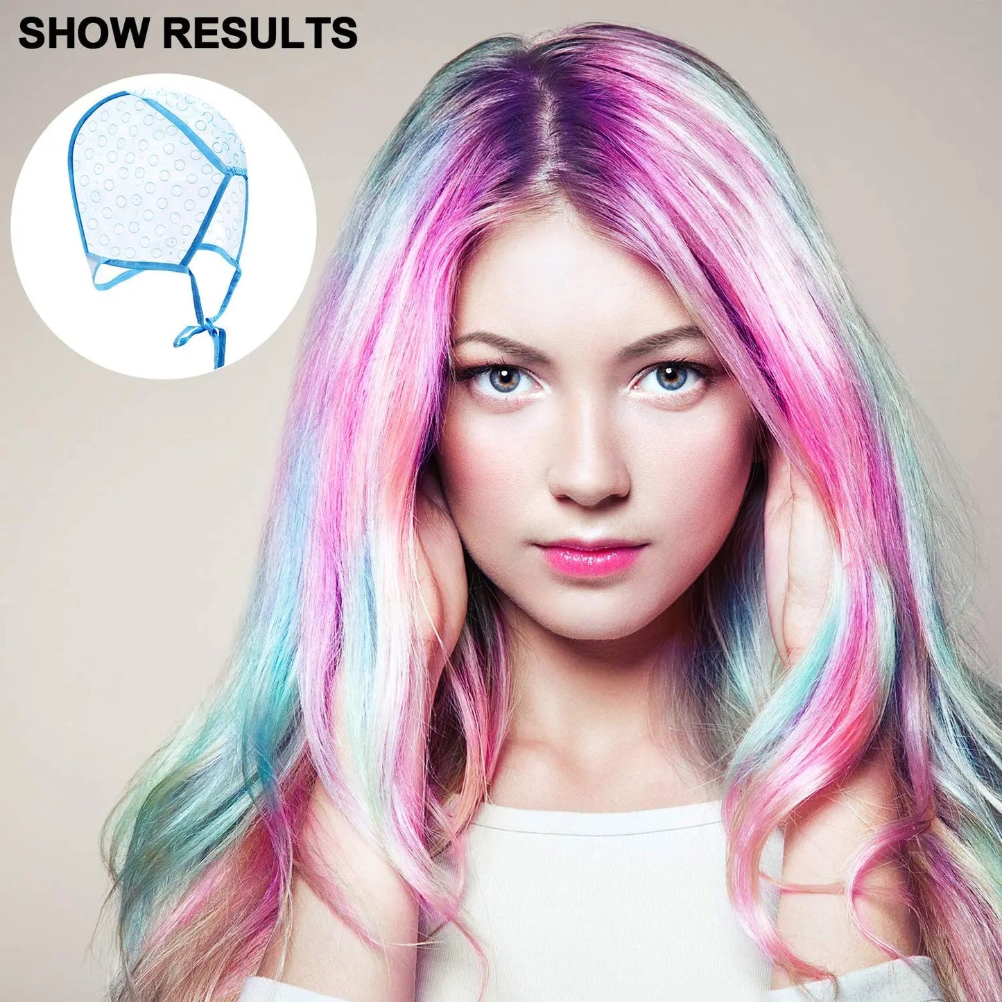 Hair Streaking Highlighting Tipping Frosting Cap With Hook