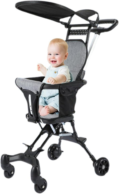 Lightweight Foldable Baby Stroller – Compact & Travel-Friendly Pram for Toddlers