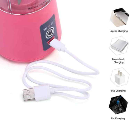 380ml Automatic Rechargeable Fresh Fruit Juice Blender