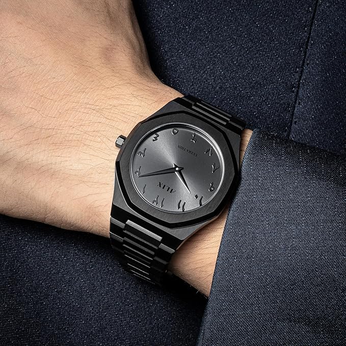 Simple Arabic Numeral Dial, Casual, Lightweight and Versatile Men's Calendar, Waterproof Plastic Quartz Watch, Business Clock